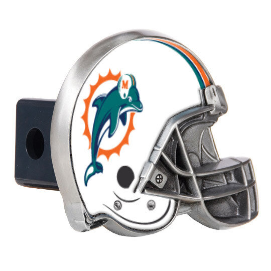 Dolphins Helmet Trailer Hitch Cover GC3625