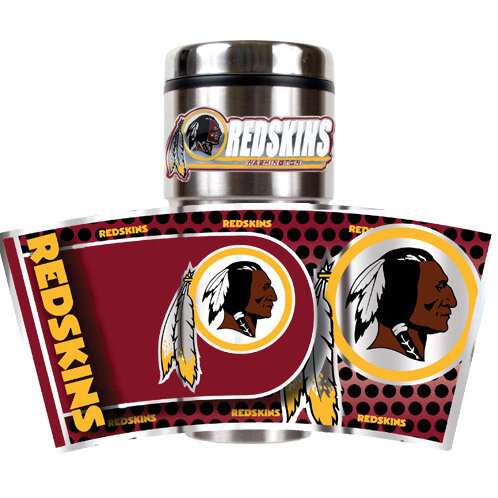 Redskins 360 Metallic Wrap 16oz Stainless Tumbler GC3765, MPN: GC3765, 89006333251