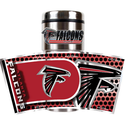 Falcons 360 Metallic Wrap 16oz Stainless Tumbler GC3785, MPN: GC3785, 89006334814