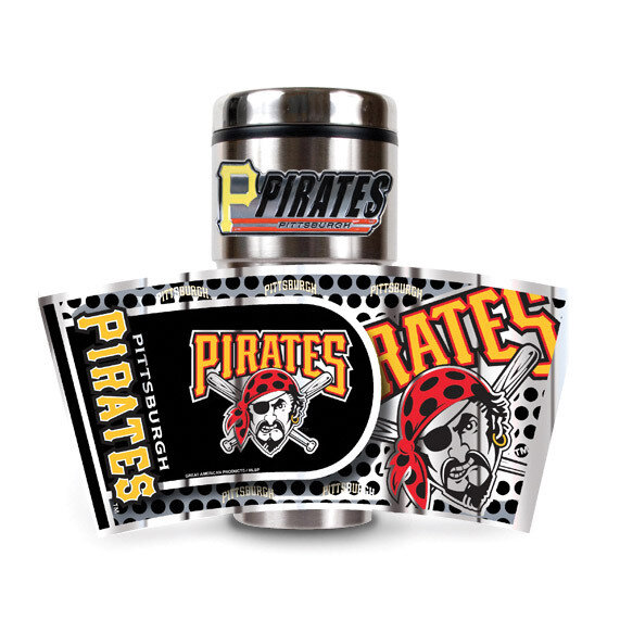 Pirates 360 Metallic Wrap 16oz Stainless Tumbler GC3812, MPN: GC3812, 89006340051