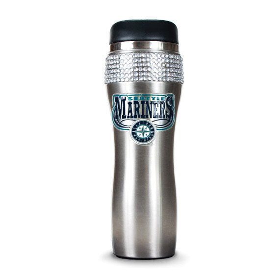 Mariners Silver Jeweled 14oz Stainless Tumbler GC3987, MPN: GC3987, 89006554472