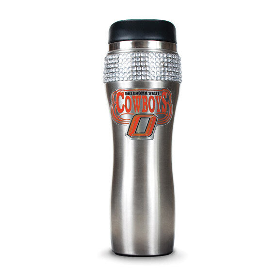 Oklahoma State Silver Jeweled 14oz Stainless Tumbler GC4023, MPN: GC4023, 89006556285