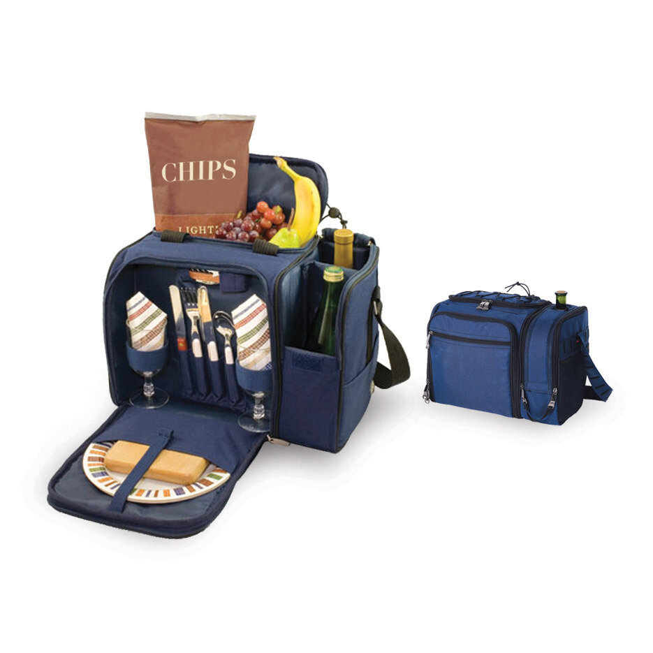 Navy Insulated Waterproof Service for Two Picnic Duffle GL1956, MPN: GL1956, 99967114127