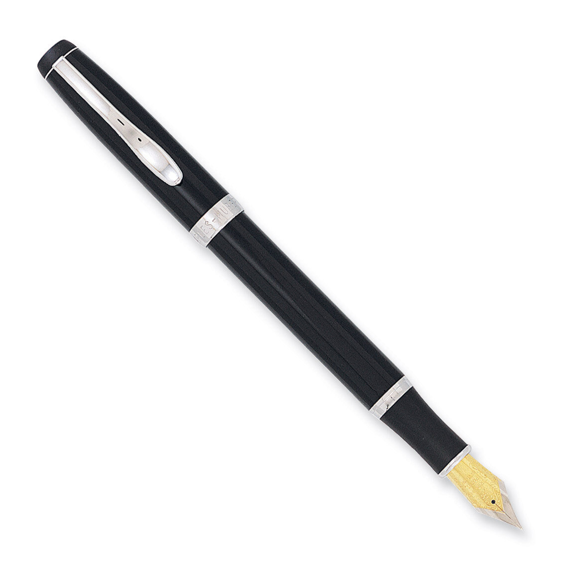 Charles Hubert Black and Silver-tone Fountain Pen GL3224, MPN: GL3224, 811233014982
