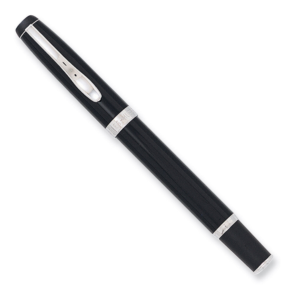 Charles Hubert Black and Silver-tone Rollerball Pen GL3225, MPN: GL3225, 811233015002