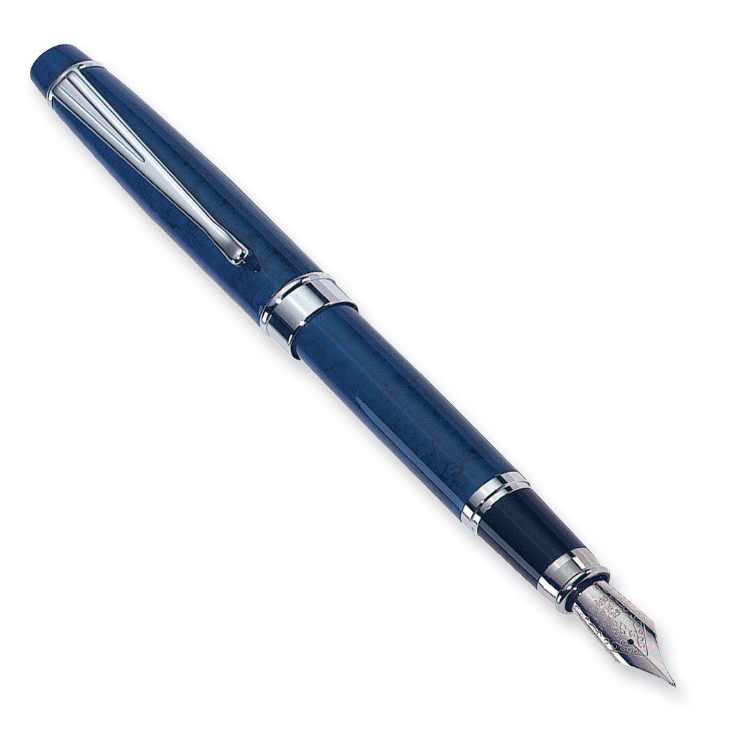 Charles Hubert Blue Finish Fountain Pen GL3230