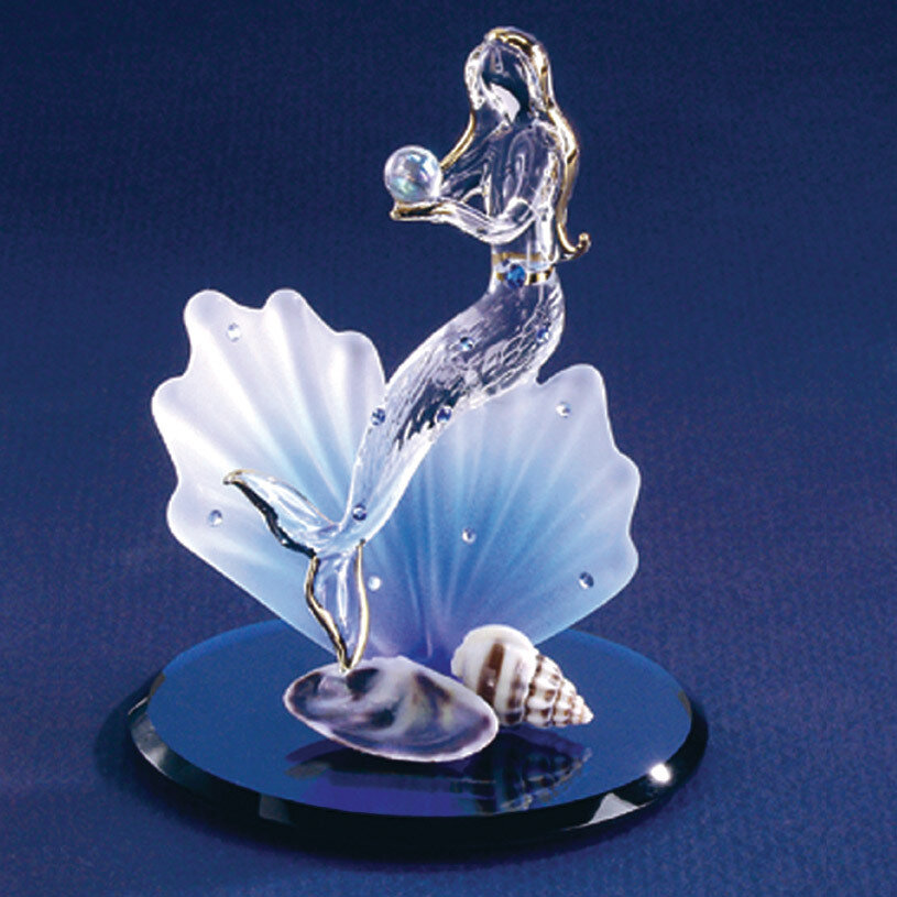 Mermaid Glass Figurine GL3743