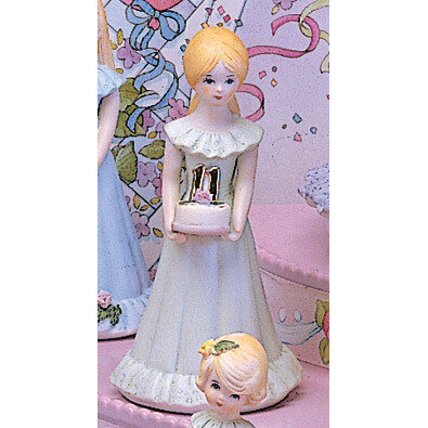 Blonde Age 11 Porcelain Figurine GL638