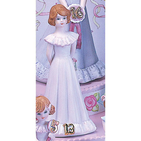 Brunette Age 13 Porcelain Figurine GL659, MPN: GL659, 45544056540