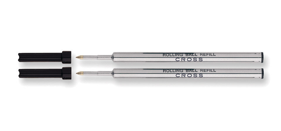 Set of 2 Black Gel Rolling Ball Pen Refills GL7891, MPN: GL7891, 73228005102