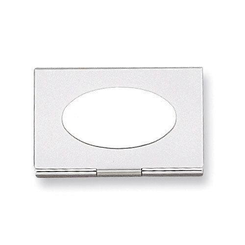 Nickel-plated Plain Business Card Case GL8014, MPN: GL8014, 788089044435