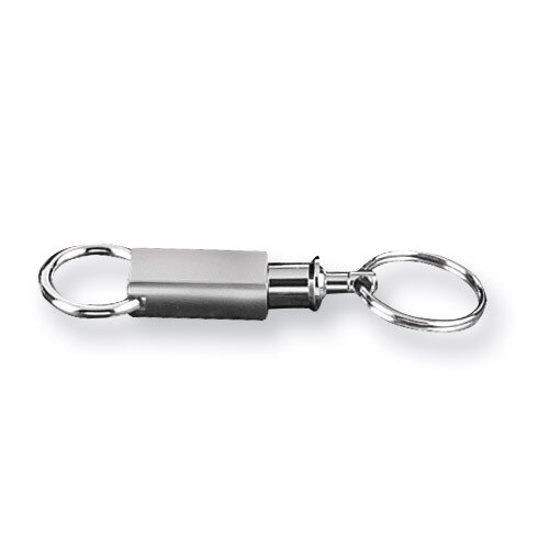 Silver-plated Valet Key Ring GL8565