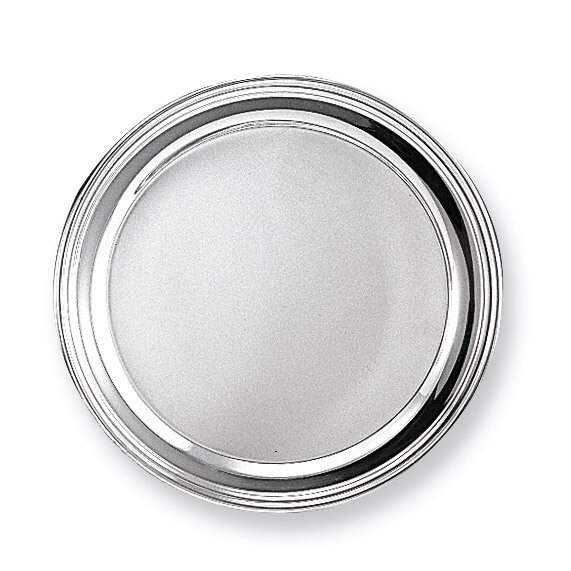 Silver-plated 8 Round Tray GL9177, MPN: GL9177, 15227843316