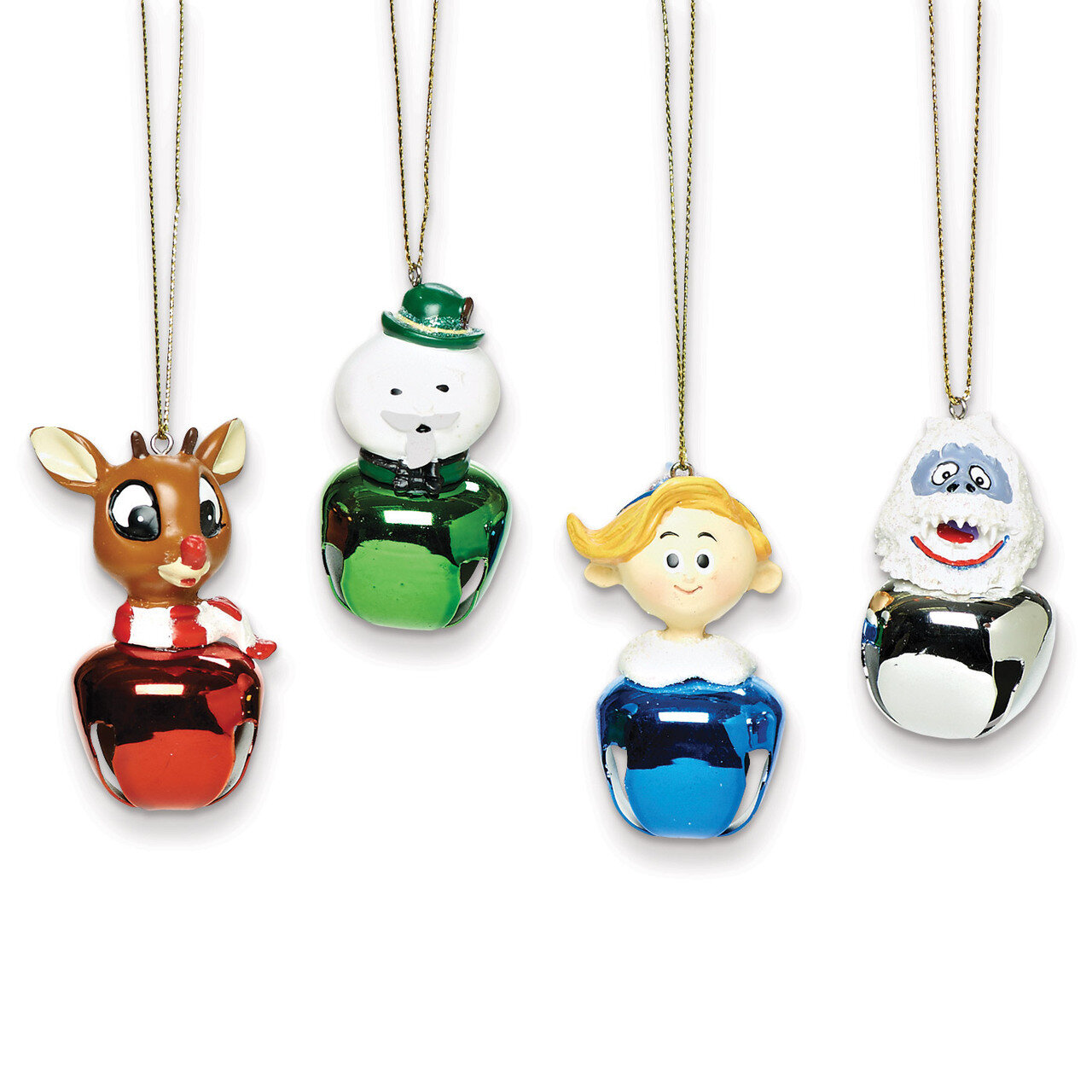 4-Piece Rudolph & Friends Jingle Buddy Ornaments GM10561