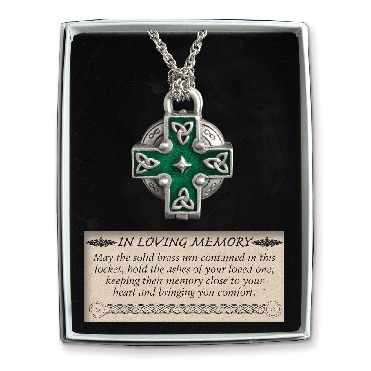 Celtic Memorial Locket GM10914, MPN: GM10914, 785525258593