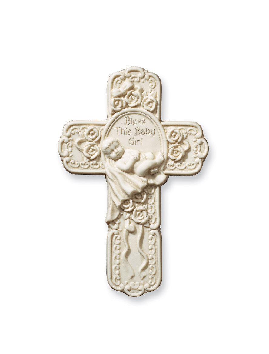 Baby Girl Wall Cross GM1097, MPN: GM1097, 780090647032