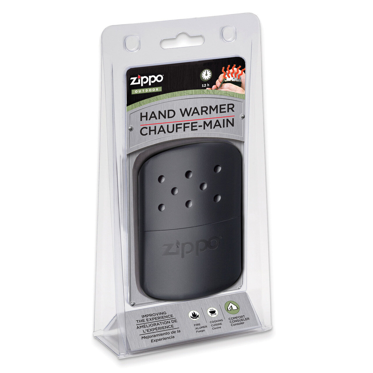 Zippo Hand Warmer Black Blister Pack GM11343, MPN: GM11343, 41689403348