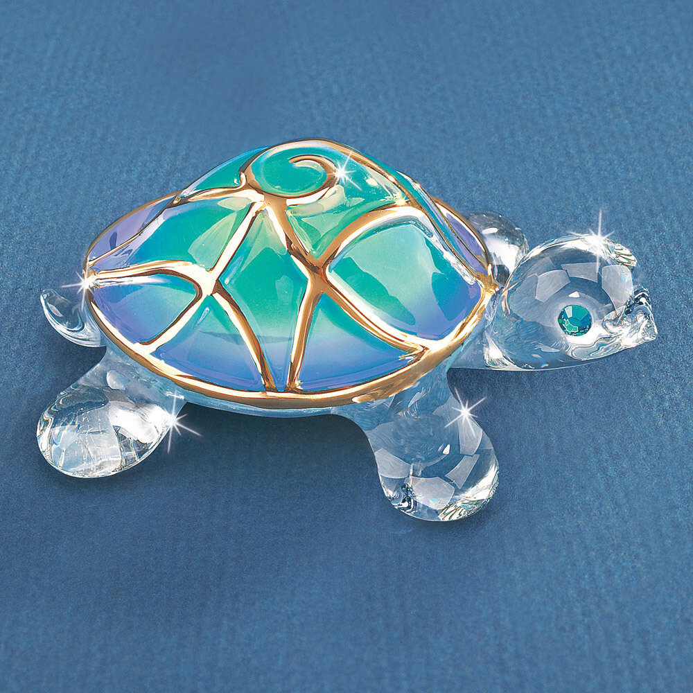 Tiffany the Turtle Glass Figurine GM1209