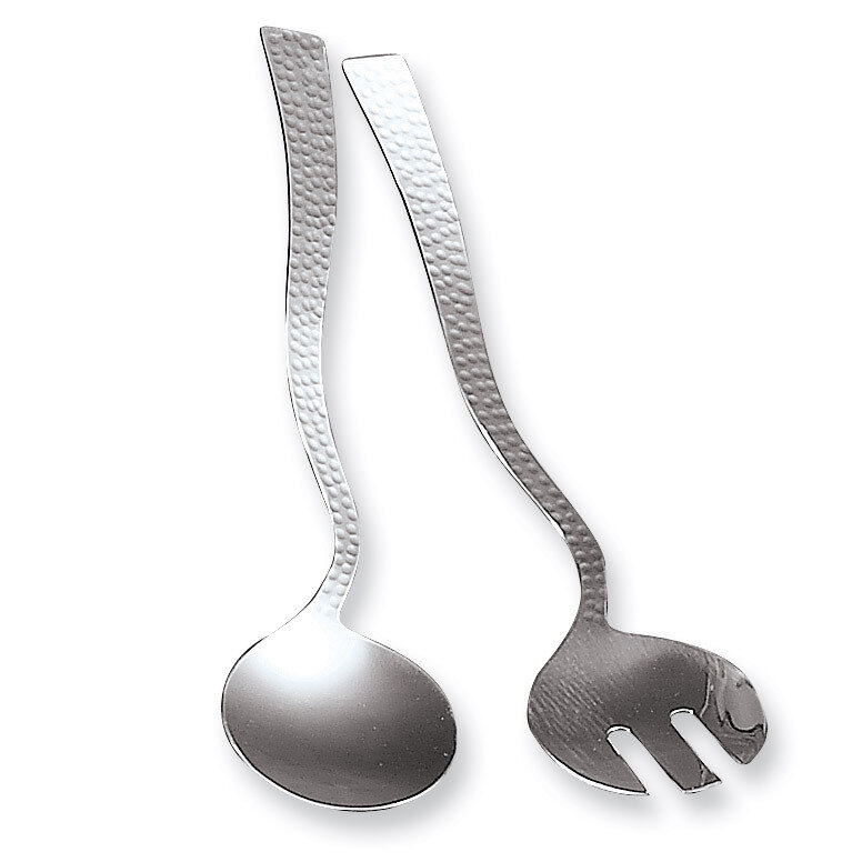 Stainless Steel Salad Spoon and Fork Set GM1871