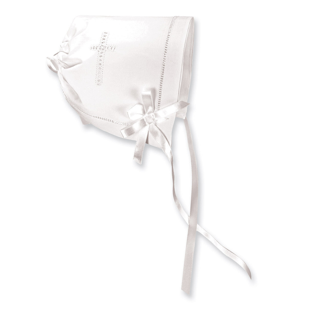 White Cross Bonnet GM2682, MPN: GM2682, 725826402110