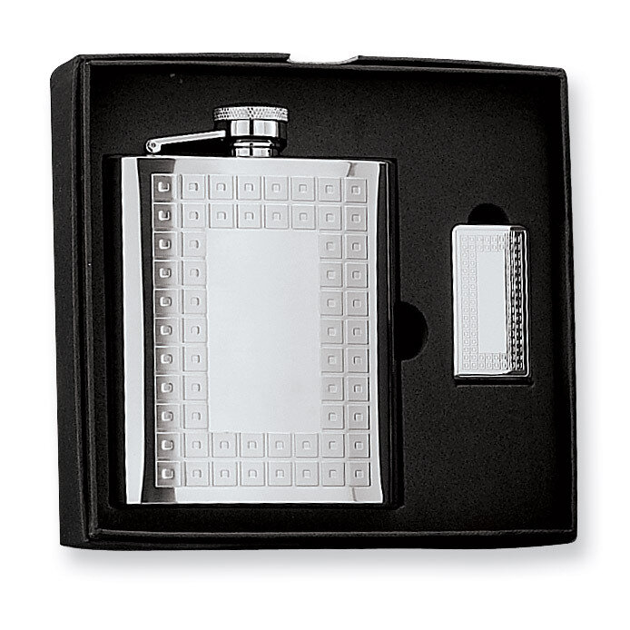 Stainless Steel Gift Boxed Flask GM2713, MPN: GM2713, 788089109035