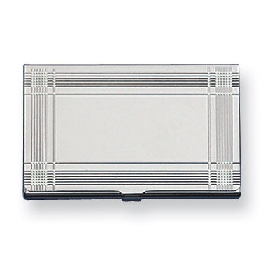 Nickel-plated Business Card Holder GM2732