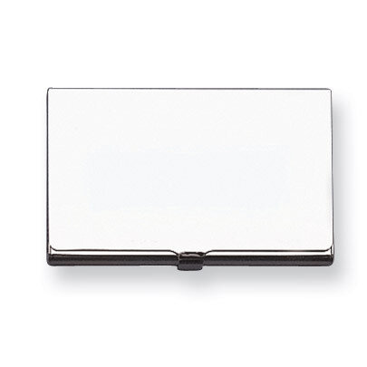 Silver-tone Business Card Holder GM2733