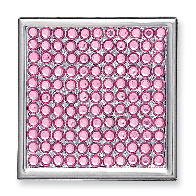 Rose Crystal Compact Mirror GM2859