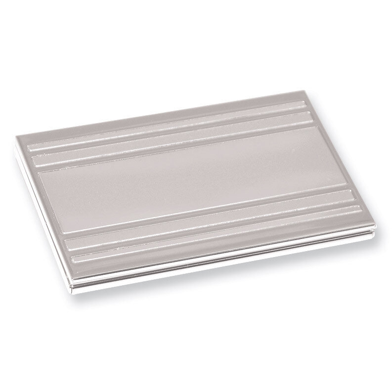 Nickel-plated Business Card Case GM4139, MPN: GM4139, 797140322481