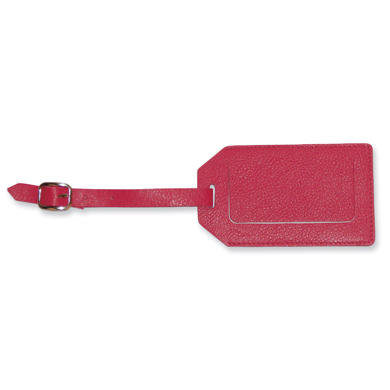 Pink Leather Luggage Tag GM4706
