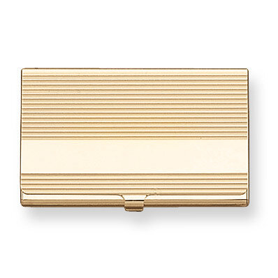 Gold-tone Business Card Case GM4946, MPN: GM4946, 788089024826