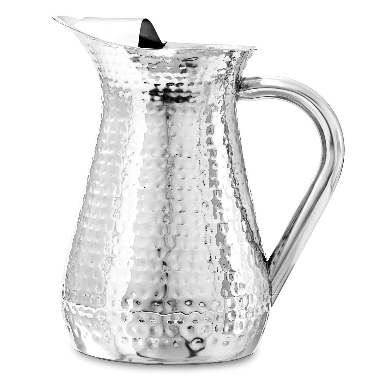 48 oz Hammered Stainless Steel Water Pitcher GM6861