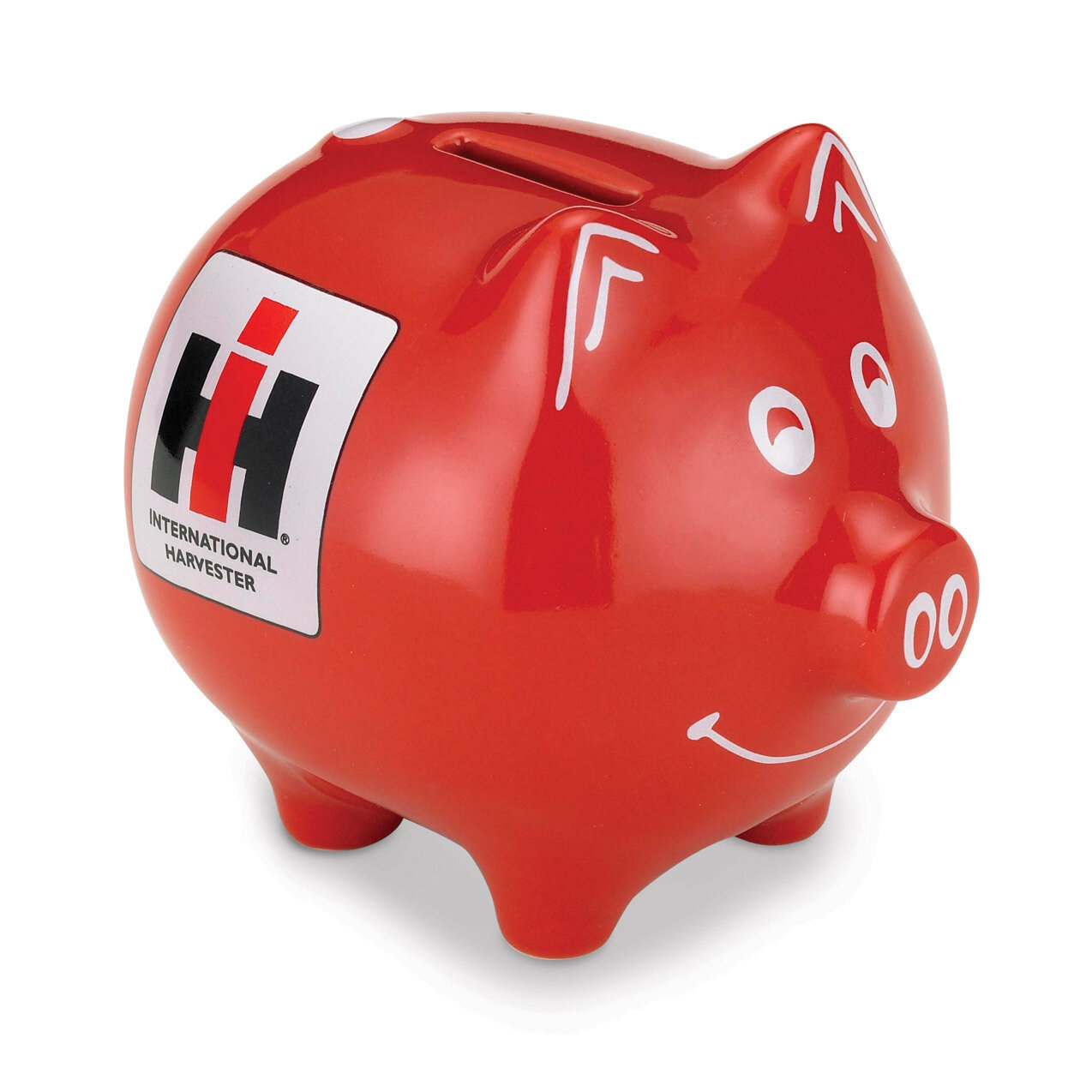 Polyresin International Harvester Logo Piggy Bank GM8498