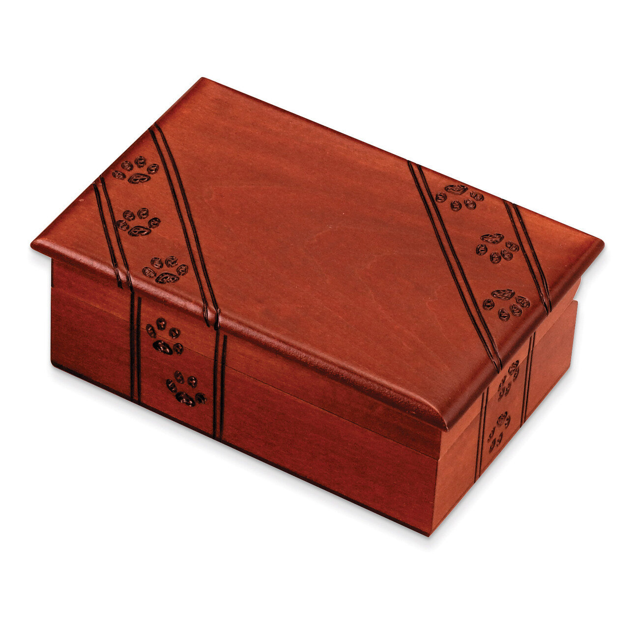 Wooden Medium Paw Prints Box GM8520, MPN: GM8520, 610939079758