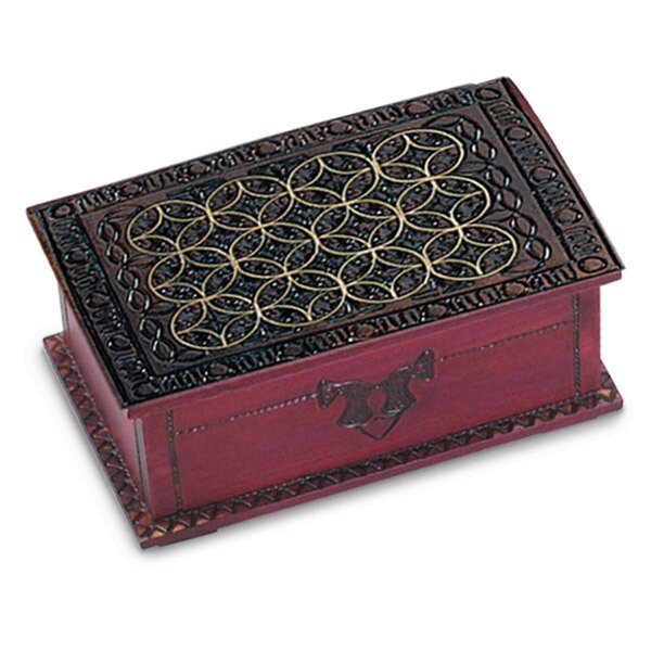 Wooden Medium Celtic Top Puzzle Box GM8524