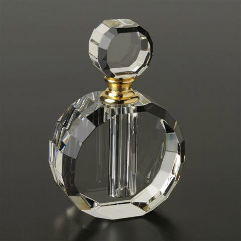 Badash Crystal Round Crystal Perfume Bottle GM8670