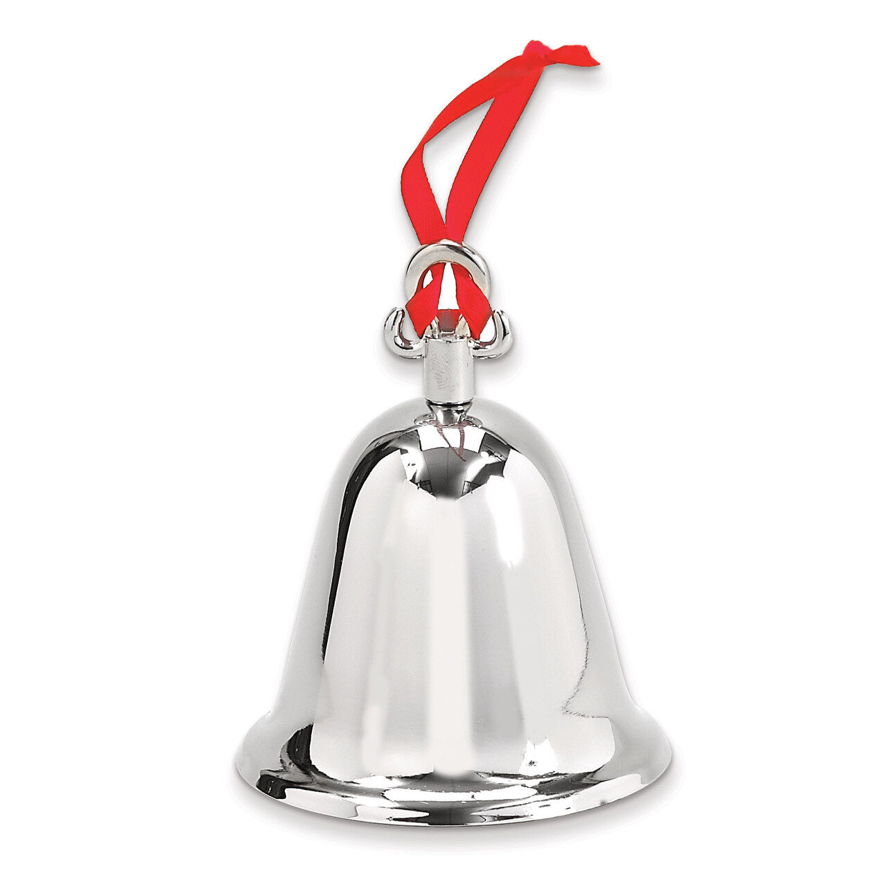 Nickel-plated Bell with Red Ribbon GM9030, MPN: GM9030, 47105032598