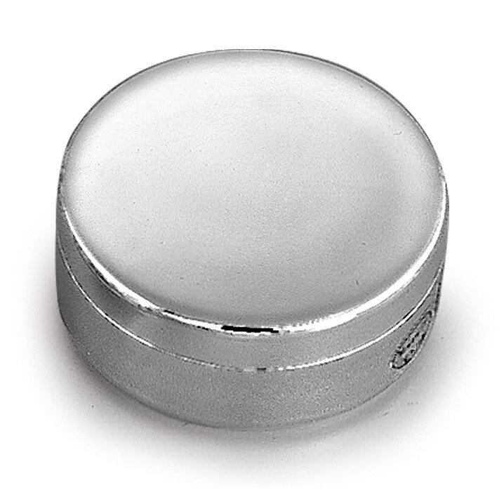 Nickel-plated Round Jewelry Box GM9154