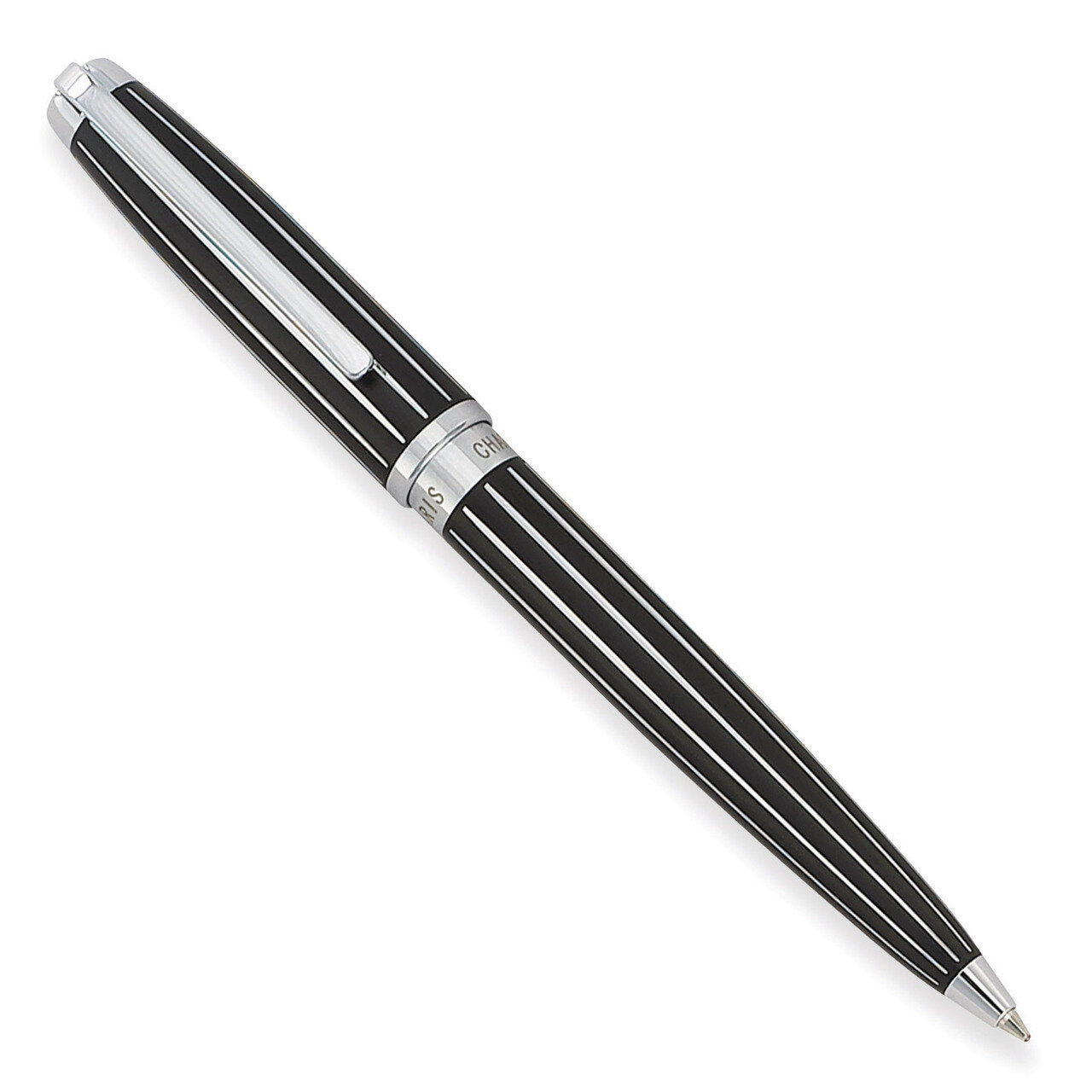 Charles Hubert Black Striped Ballpoint Pen GM9164, MPN: GM9164, 811233018218