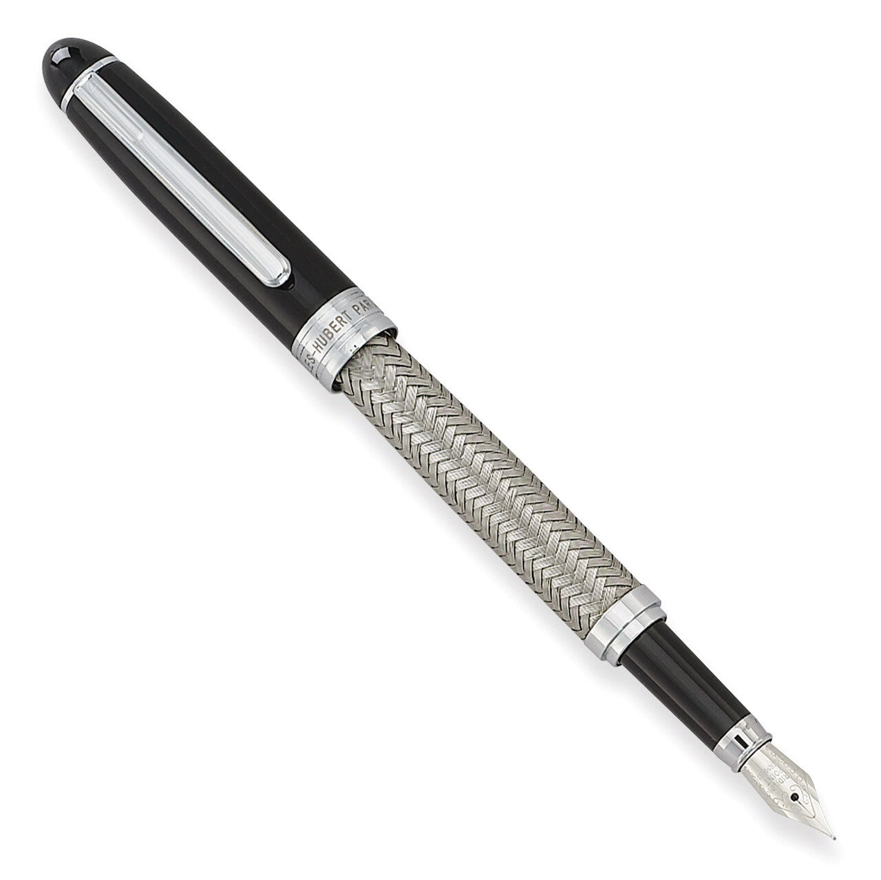 Charles Hubert Black &amp; Mesh Fountain Pen GM9184, MPN: GM9184, 811233018416