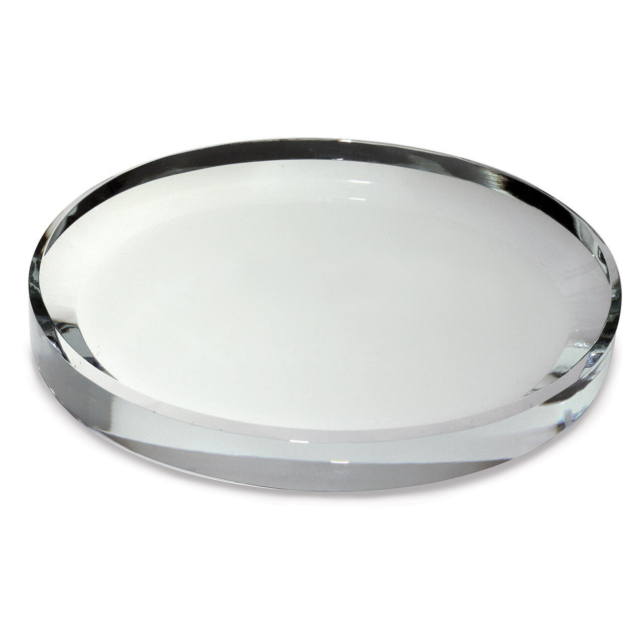 Oval Glass Paperweight GM9336