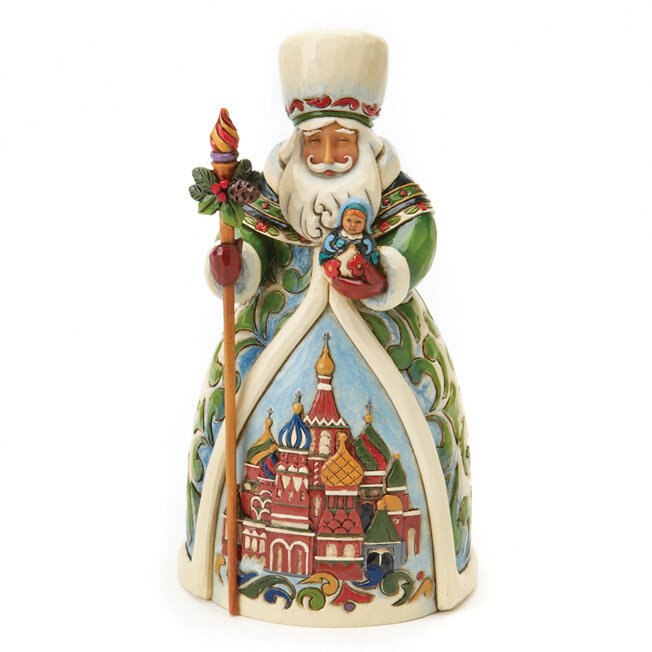 Jim Shore Russian Santa Figurine GM9624