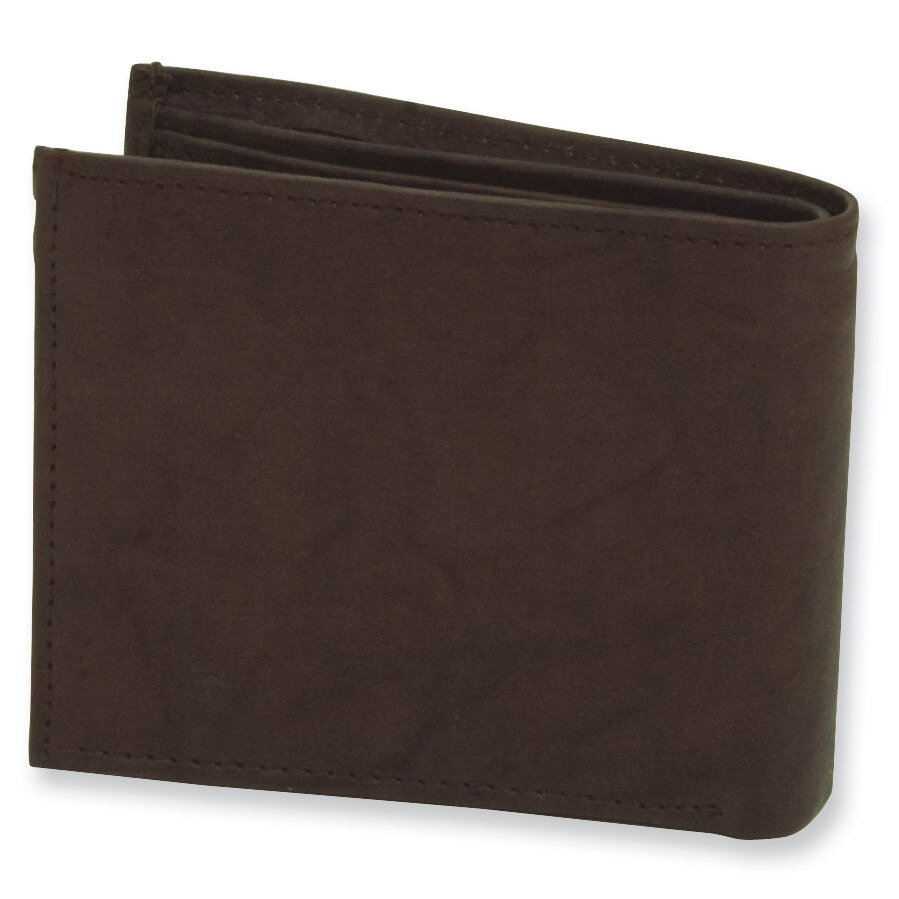 Men's Brown Leather Bi-fold Wallet GP2052