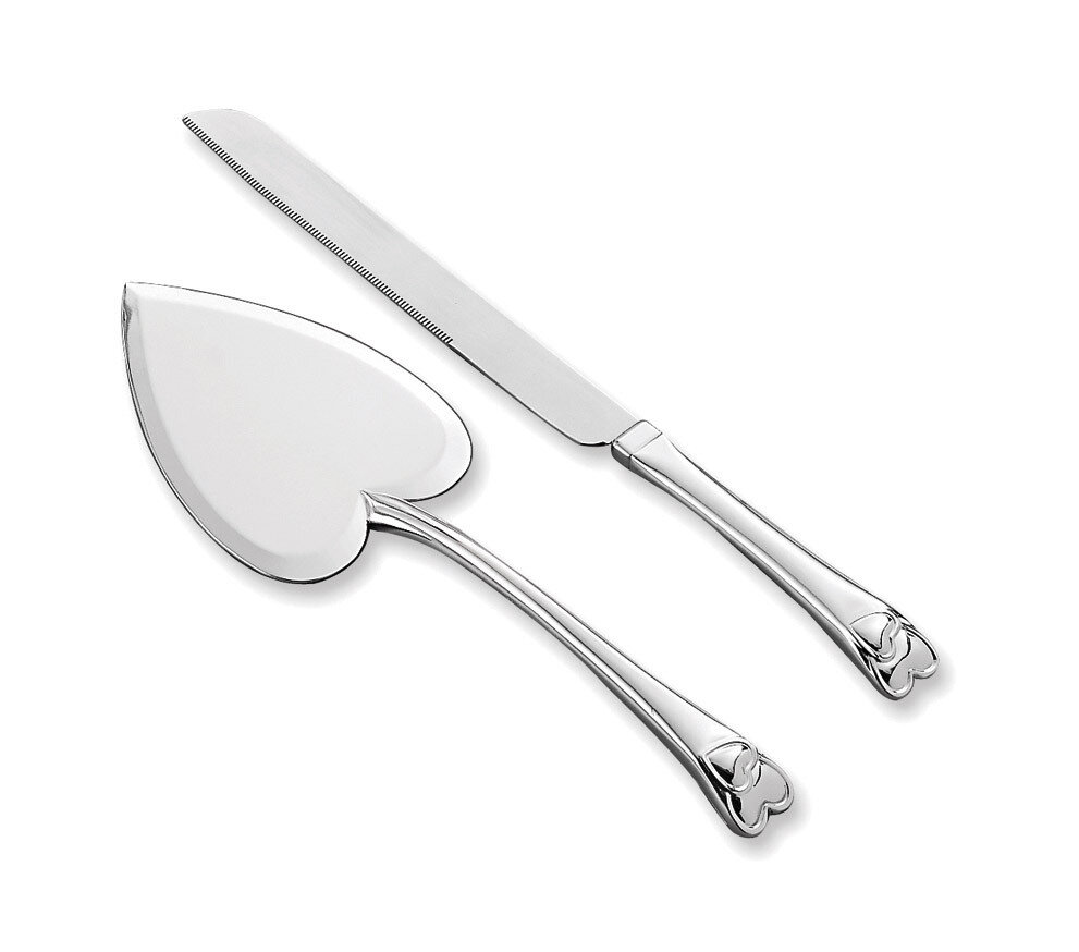 Silver-plated Heart Knife and Server Set GP214, MPN: GP214, 47105255935