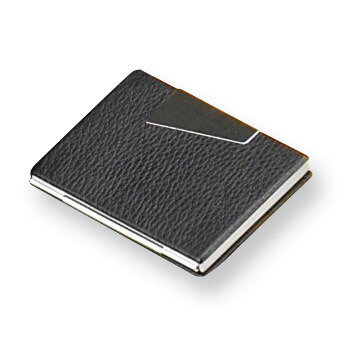 Black Leather Business Card Case GP4575, MPN: GP4575, 797140352594