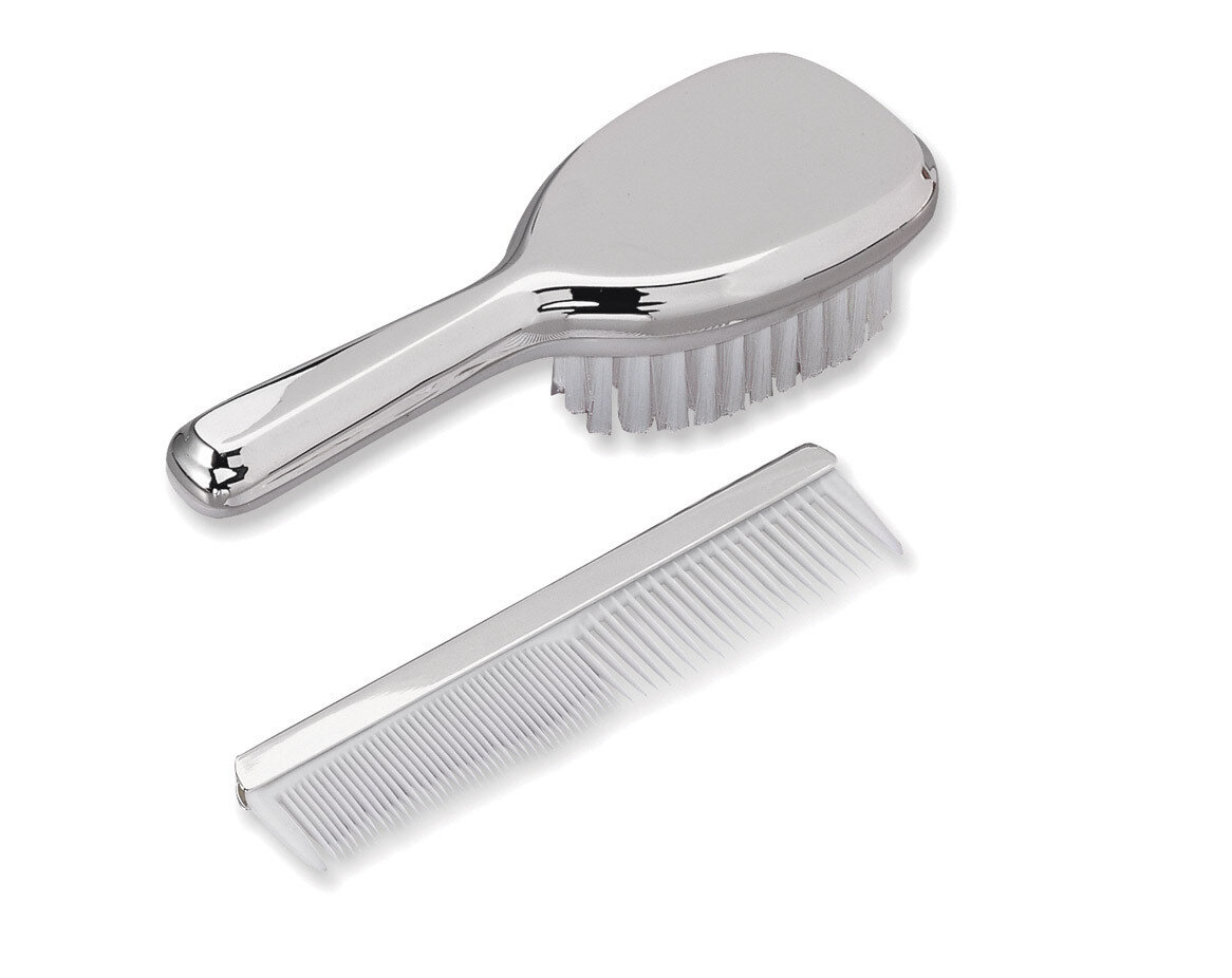 Nickel-plated Girls Brush and Comb Set GP473, MPN: GP473, 47105230055