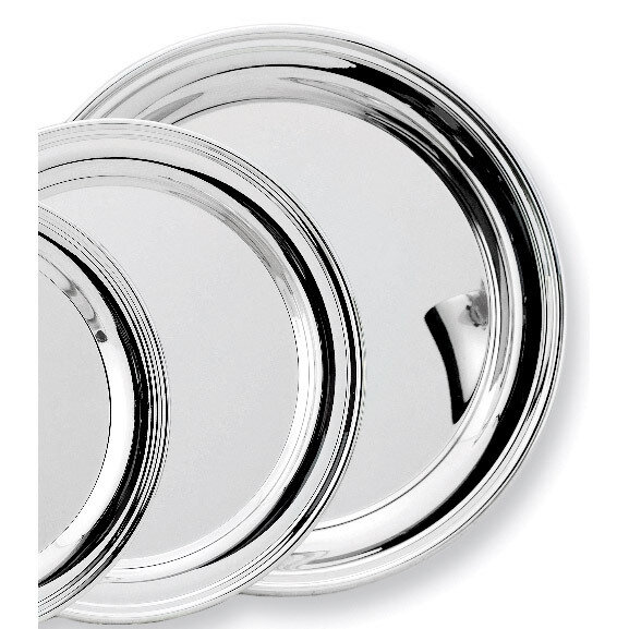 Nickel-plated 12 Round Tray GP5283, MPN: GP5283, 47105224962