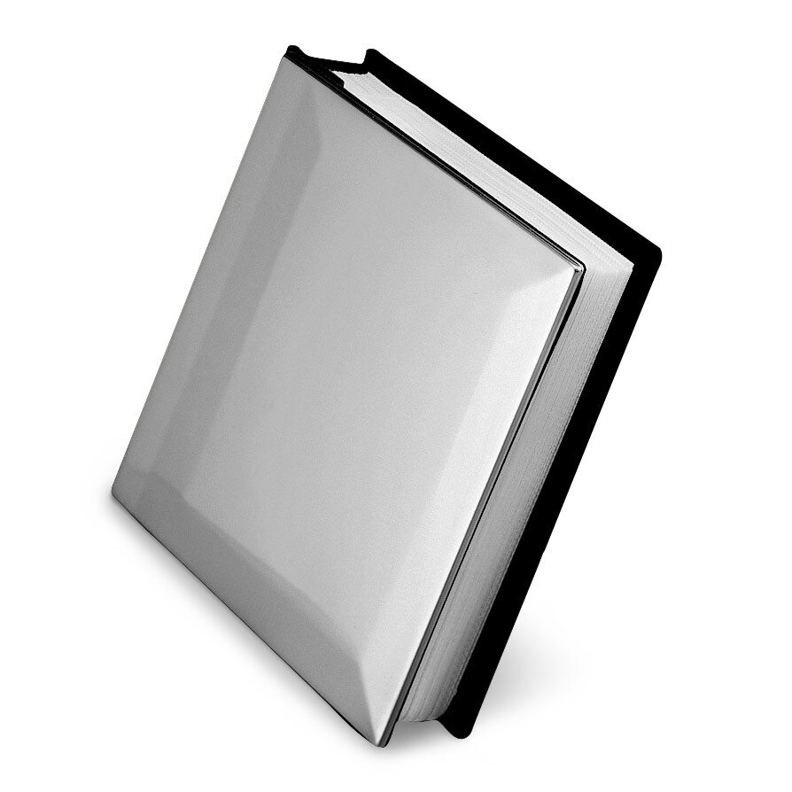 Pewter Finish Solid Cover (Holds 100 - 4x6 Photos) Photo Album GP5301