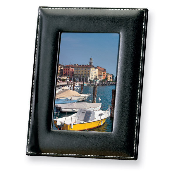 Black Leather 5 x 7 Inch Picture Frame GP5967, MPN: GP5967, 751148057264