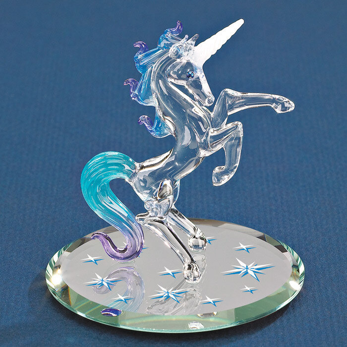 Starlight Unicorn Glass Figurine GP6048